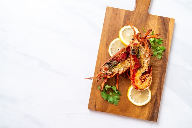 steak de homard grillé