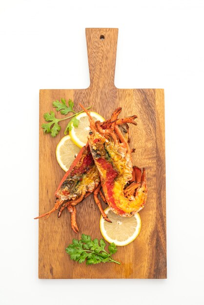 steak de homard grillé