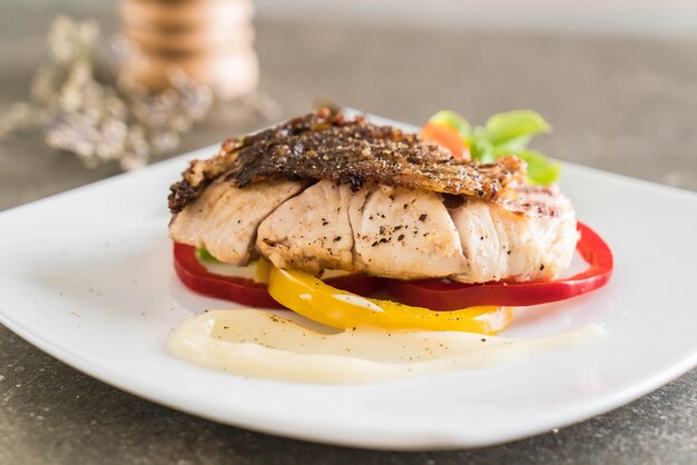 steak de poisson vivaneau