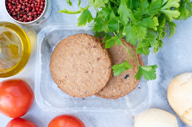 Steak végétarien, Substitut de viande