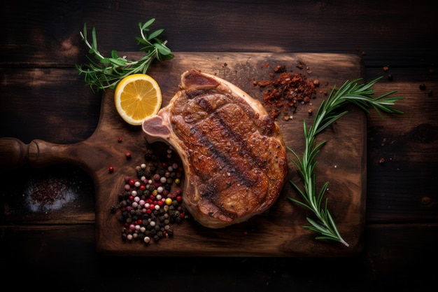 Steak de viande Générer Ai