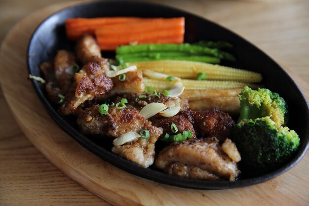 Steaks de poulet à la japonaise , Cuisine japonaise