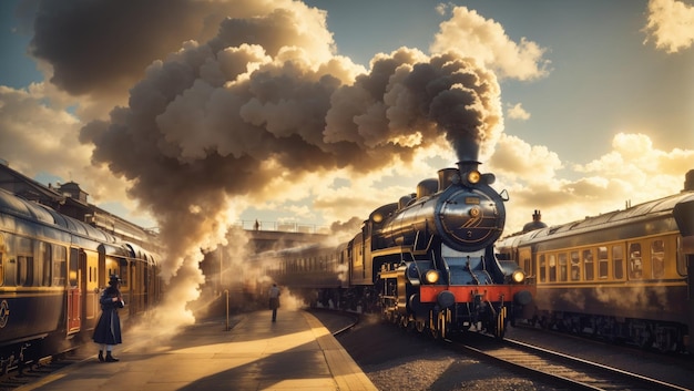 Steam rêve d’une arrivée nostalgique à la gare historique
