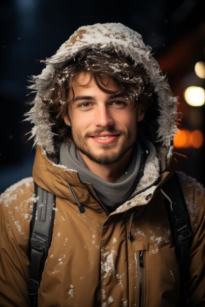 Photo stock photo d'un homme souriant