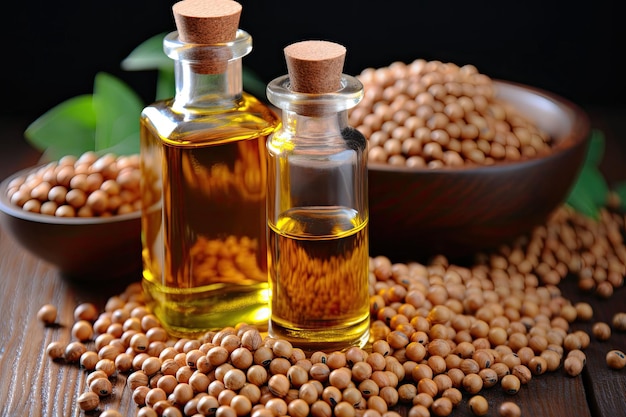 Stock photo soja dans la cuisine tableai générative