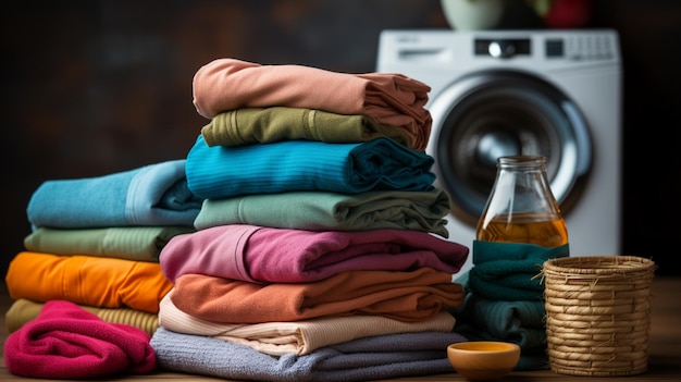 stockage du panier à linge Génératif en ai