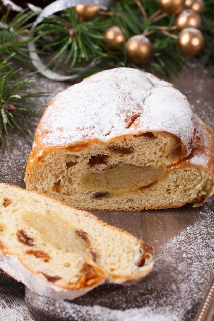 Stollen de Noël traditionnel