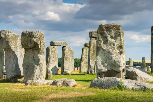 Stonehenge, Angleterre, Royaume-Uni en été