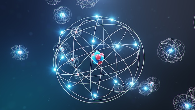 La structure atomique est le plus petit niveau de matière qui forme des éléments chimiques