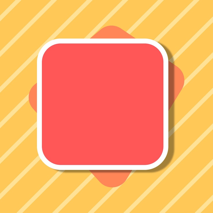 Photo structure carrée et rectangulaire vierge avec espace de copie pour l'image de marque sur la conception de fond de couleur rayée formes géométriques vides pour la promotion et le marketing des affaires