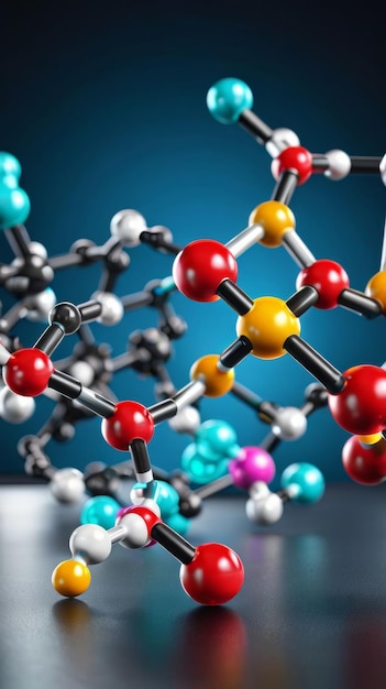 Une structure colorée remplie de nombreuses boules colorées