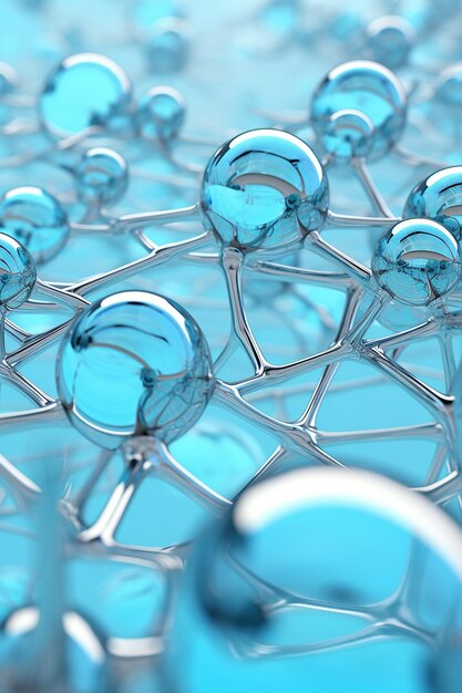 structure des molécules de bulles liquides antioxydant de bulle liquide