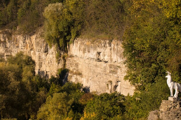 structure rocheuse dans le Canyon par une journée ensoleillée