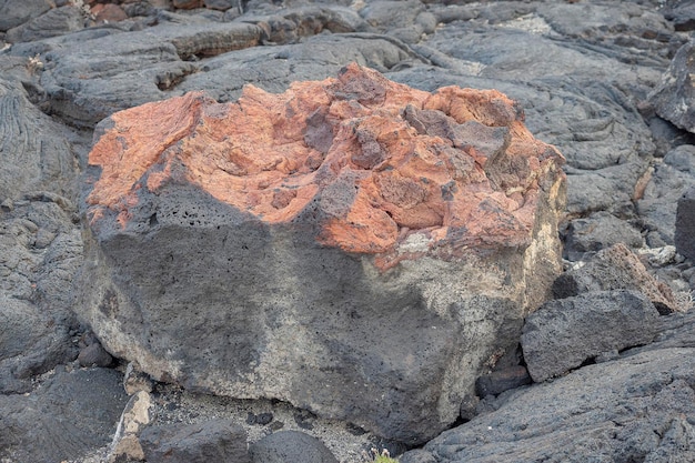 structure volcanique lave volcanique El Hierro Espagne