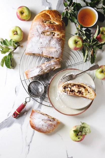 Strudel aux pommes fait maison