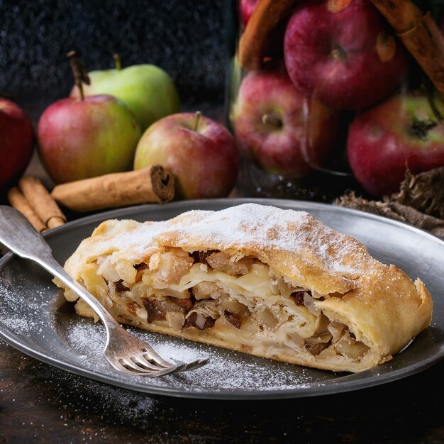 Strudel aux pommes maison