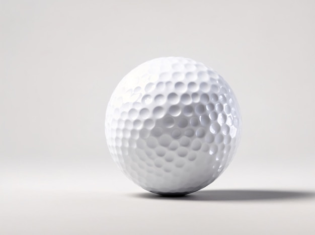Studio de photographie d'une balle de golf