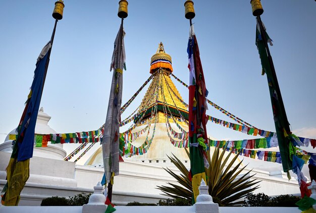 Photo stupa de bodnath à katmandou