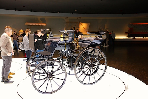 Stuttgart (Allemagne) - Le musée Mercedes-Benz de Stuttgart est situé à Stuttgart, en Allemagne.