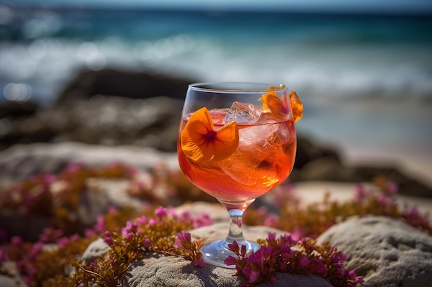 Style cocktail floral