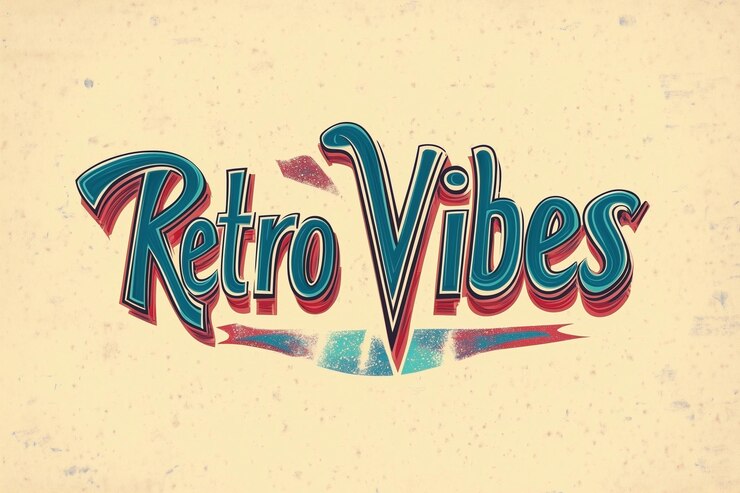 Photo le style d'illustration vectorielle du logo retro vibes