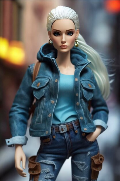 Style jean Barbie