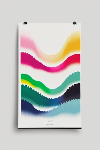 Style minimaliste art moderne création dégradé couleur papier peint fond illustration design