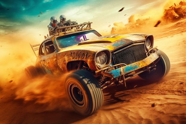 Style de voiture Mad Max