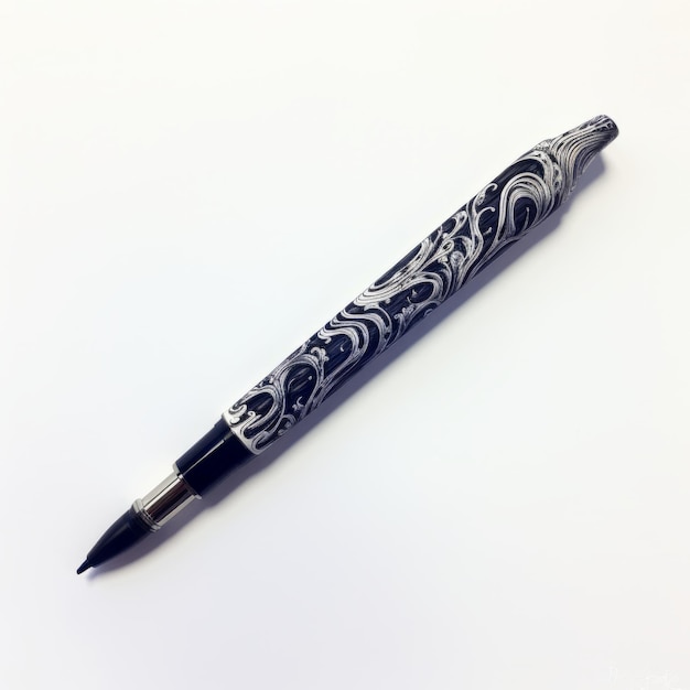 Le stylo à bille indigo et gris, le réalisme mécanique, le duckcore.