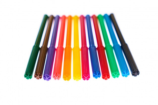 Stylos colorés