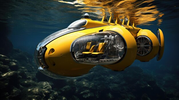 Photo submersible super rapide