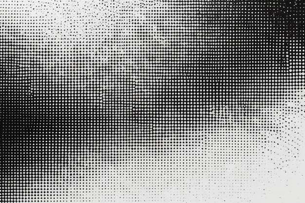 Subtile texture vectorielle à demi-ton monochrome abstraite à fond éclaboussé