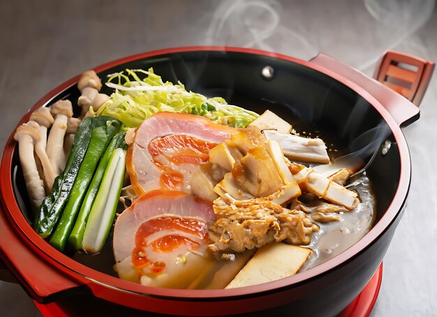 Sukiyaki photographie alimentaire japonaise