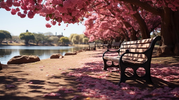 Super résolution du parc Tres de Febrero à Buenos Aires