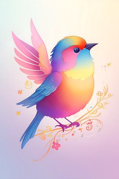 superbe oiseau aux belles couleurs