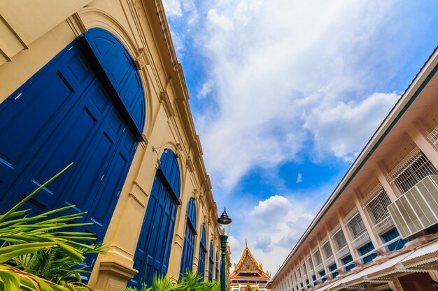 La superbe vue sur le Wat Phra Kaeo