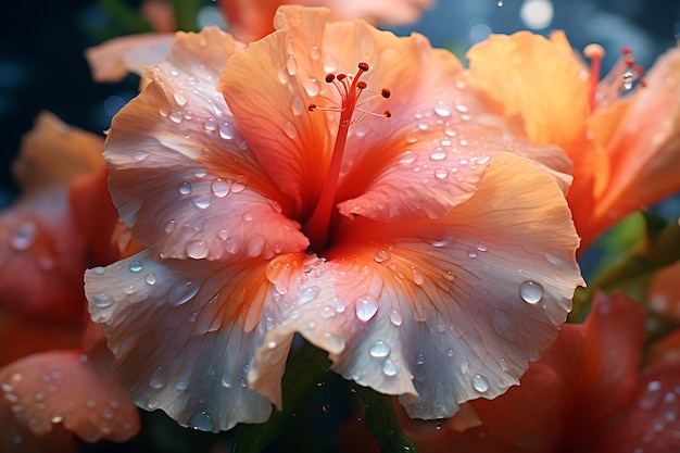 Superbes fleurs colorées