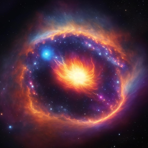 Photo supernova événement nova explosion cosmique éruption céleste explosion galactique explosion nova événement supernova