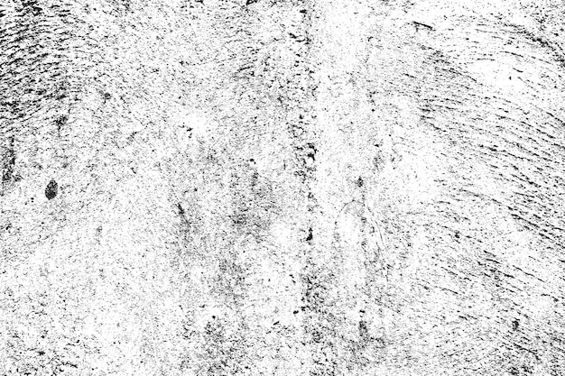 Superposition effet monochrome de grain de détresse Superposition noir et blanc Texture de papier rayé Texture béton pour le fond