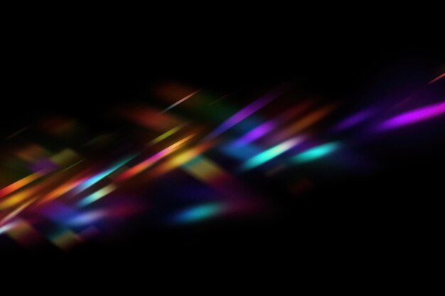 Des superpositions de courants de lumière caléidoscopiques des superpositions à haute résolution présentant des motifs de lumière kaléidoscopiques vibrants et dynamiques pour ajouter des effets visuels créatifs aux projets de conception