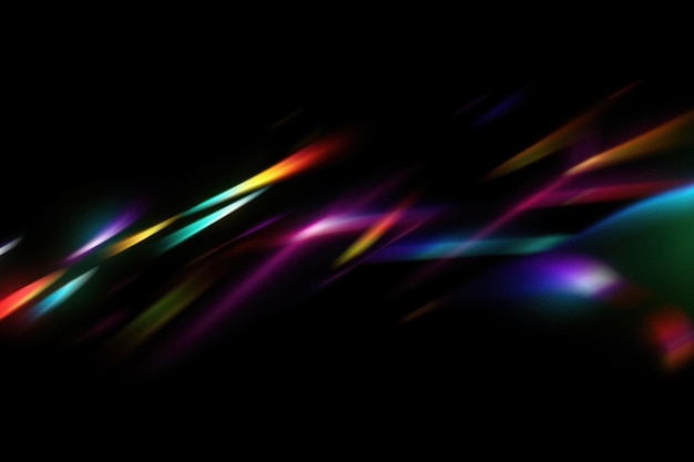 Des superpositions de courants de lumière caléidoscopiques des superpositions à haute résolution présentant des motifs de lumière kaléidoscopiques vibrants et dynamiques pour ajouter des effets visuels créatifs aux projets de conception