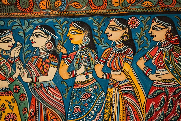 Surajkund Mela mettant en vedette l'art Madhubani et Mithila 19 février 2023