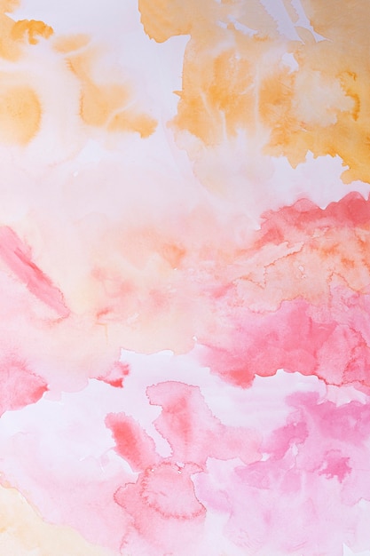 Surface avec aquarelle artistique