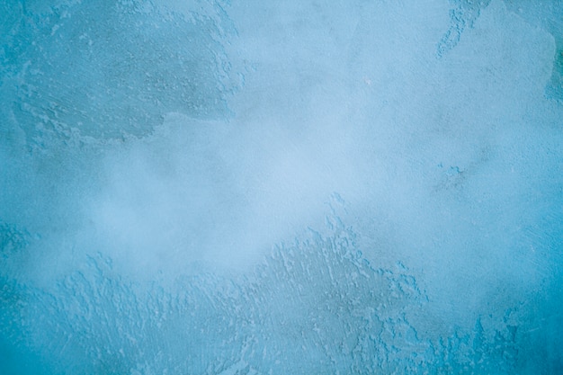 Surface de béton bleu