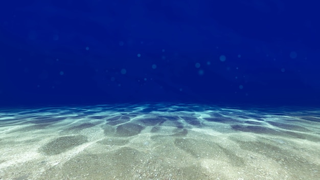 Surface du sable sous l&#39;eau