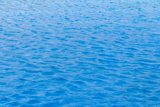 surface d'eau bleue