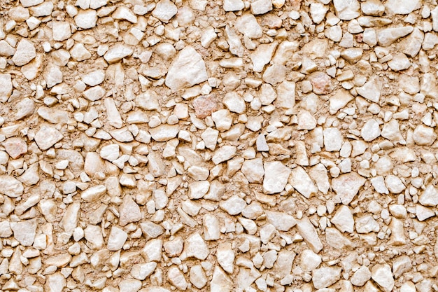 Surface de fond de pierres gravier texture uniforme gros plan
