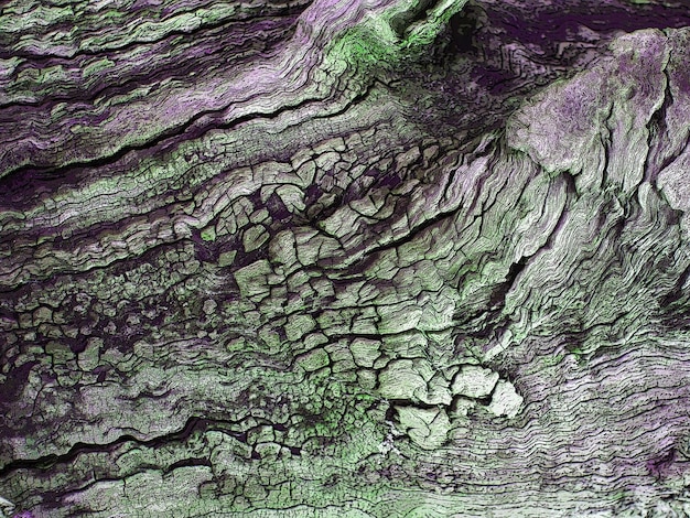 Surface de fond de texture d'écorce d'arbre foncé avec motif naturel ancien