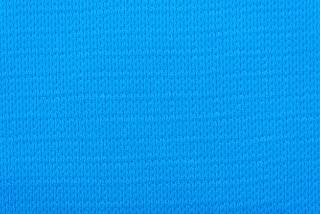 Surface lisse d'un fond ou d'une texture de sport en polyester bleu