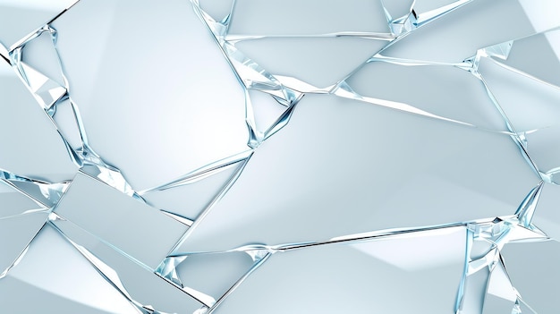 surface de miroir en blanc cassée